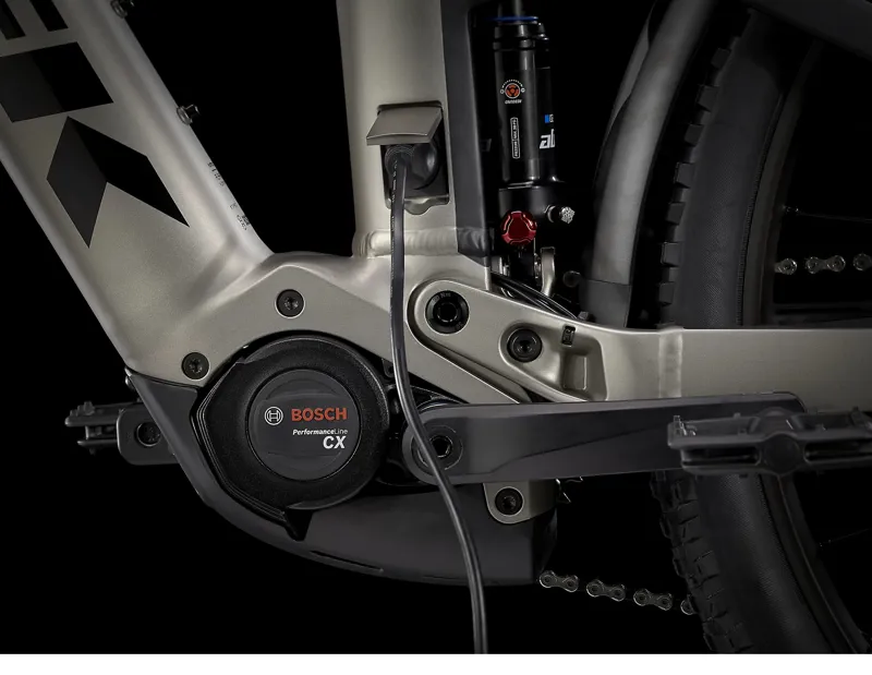 Trek Powerfly FS 4 500w Electric Mountain Bike in Silver-8